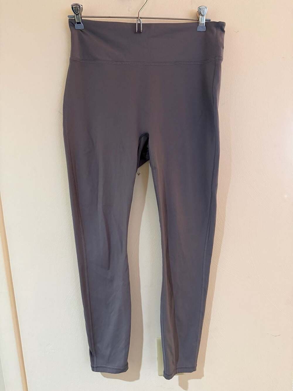 Fabletics Motion365 Leggings Women Gray High Rise Cross Back Yoga Athletic Pants